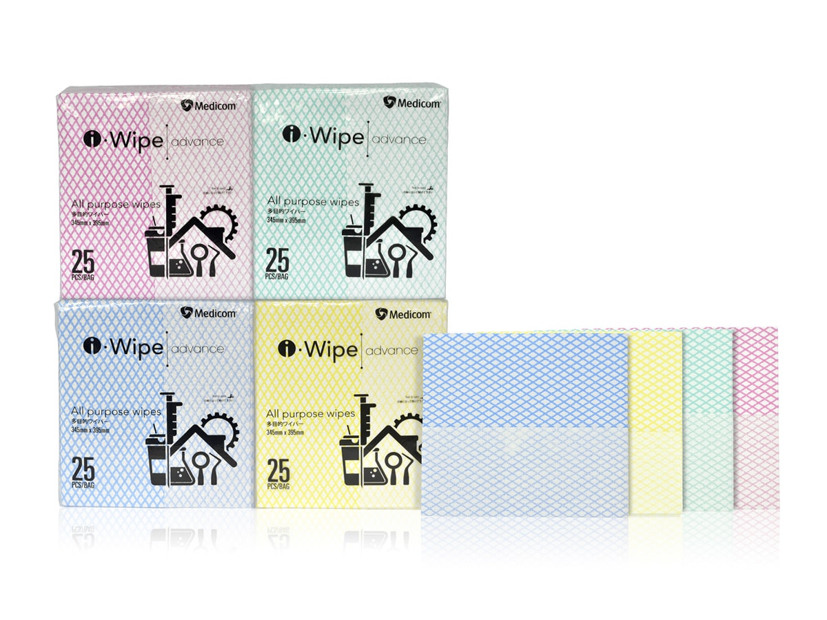 Medicom I Wipe Adv All-Purpose 25's/P