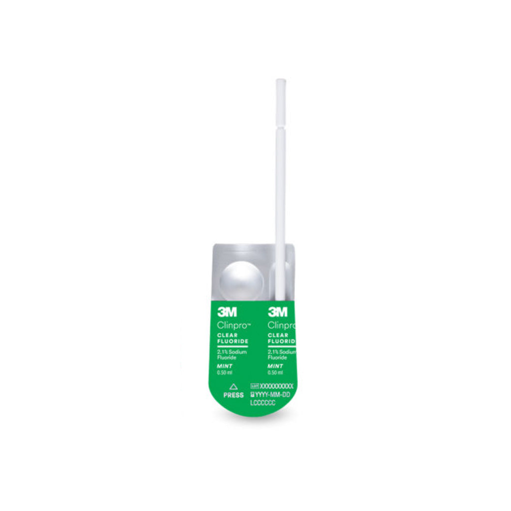 3M™ Clinpro™ Clear Fluoride Treatment-Mint 0.5mL 50/Box