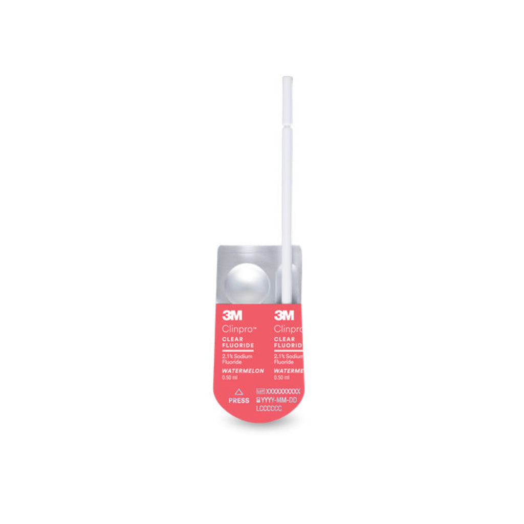 3M™ Clinpro™ Clear Fluoride Treatment-Watermelon 0.5mL 50/Box