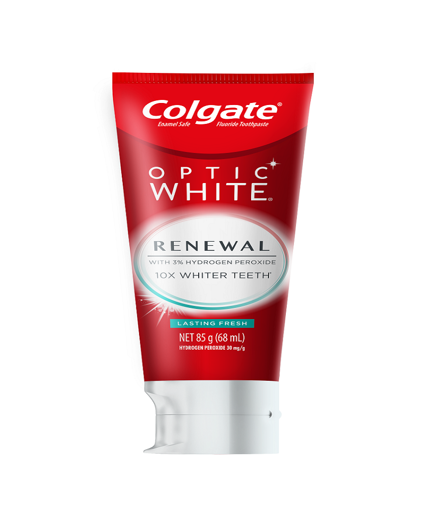 Colgate Optic White Renewal Lasting Fresh Toothpaste 85g/Tube 6tubes/Case