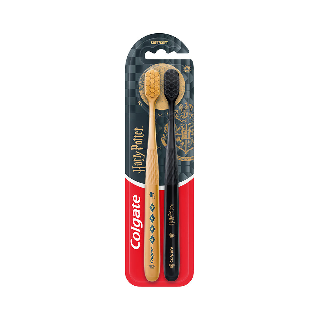 [Pre-Sale] Colgate Harry Potter Adult Toothbrush 2's/pk (1 Dozen)
