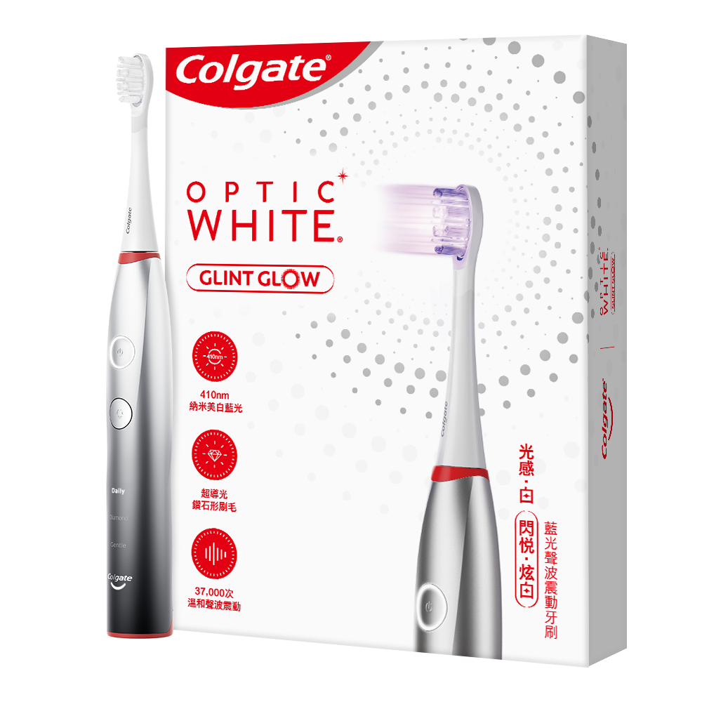 Colgate OpticWhite Glint Glow Electric Toothbrush Each