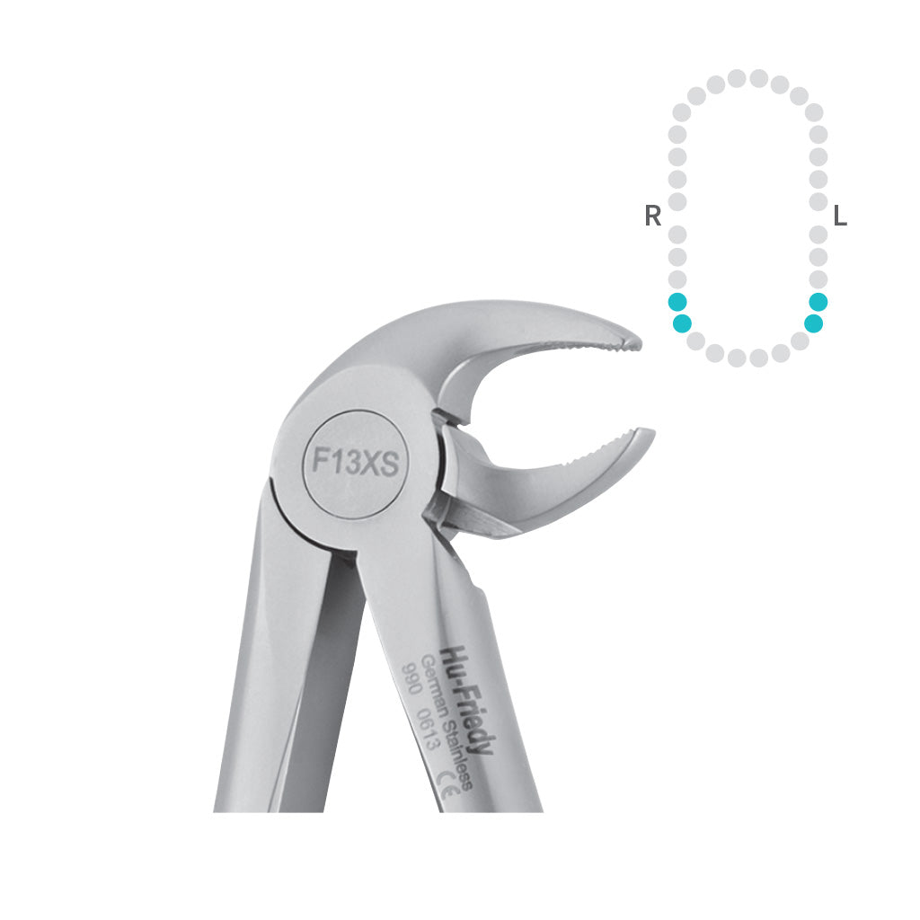Hu-Friedy 13 Forceps, Lower Premolars, Atraumair Each