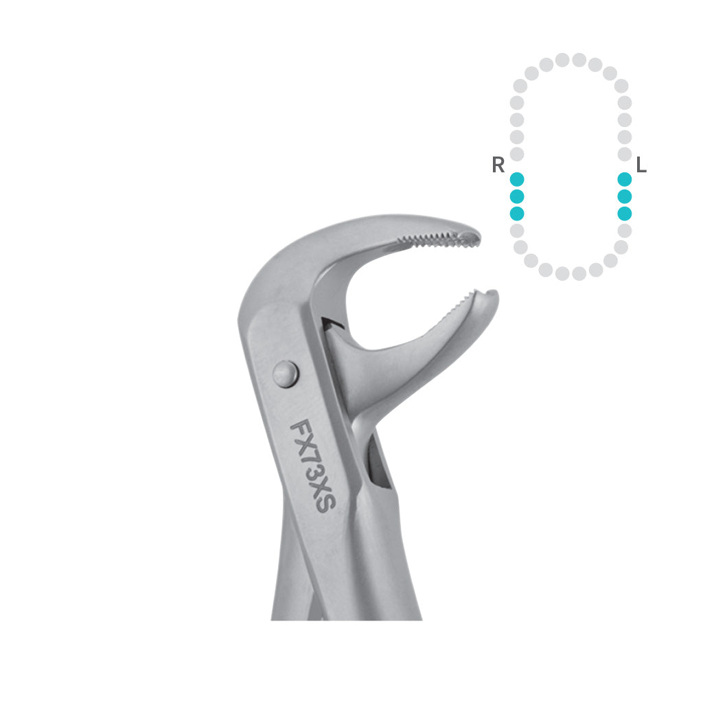Hu-Friedy 73 Atraumair Forceps, Lower Molars Each