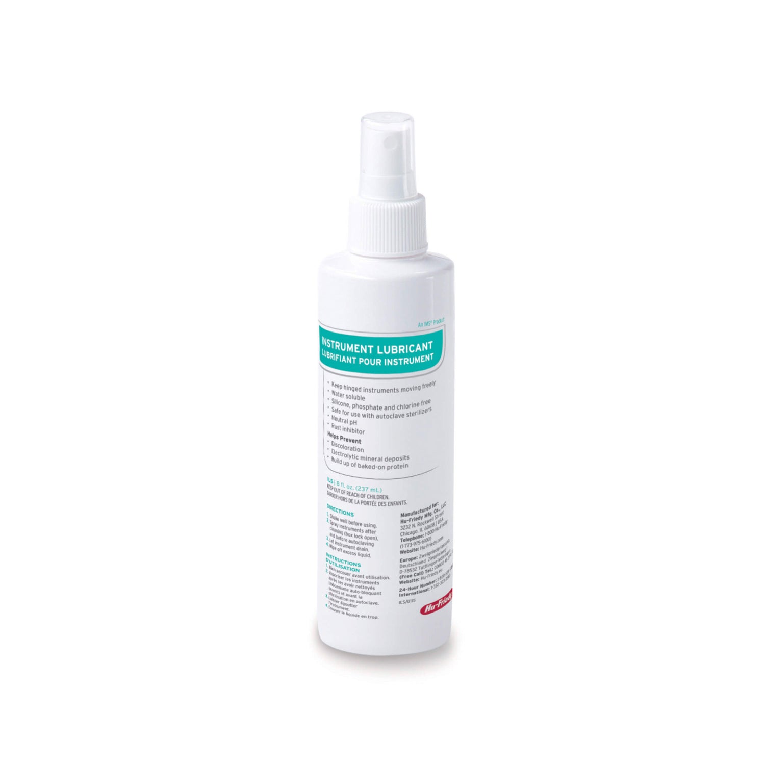 [Pre-Sale] Hu-Friedy Instrument Lubricant Spray 8oz per bottle Each
