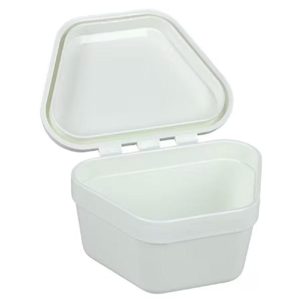 HS Denture Boxes White 12/Pk