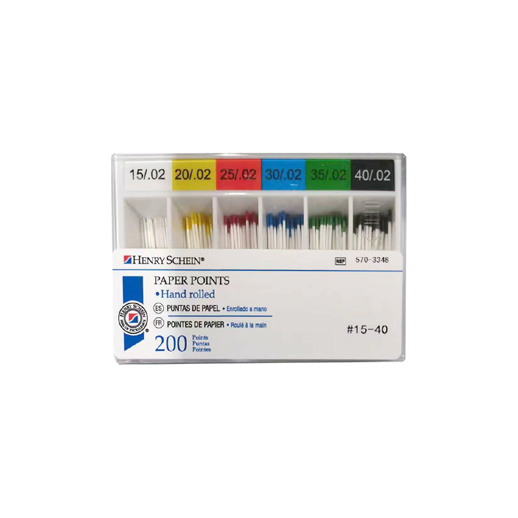 HS Absorbent Paper Points Size 40 200/Box