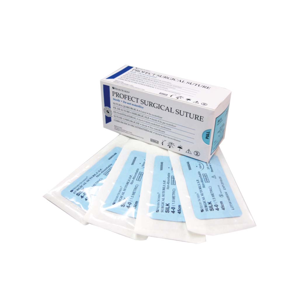 HS Profect Suture Non-Absorbable Silk 12/Box