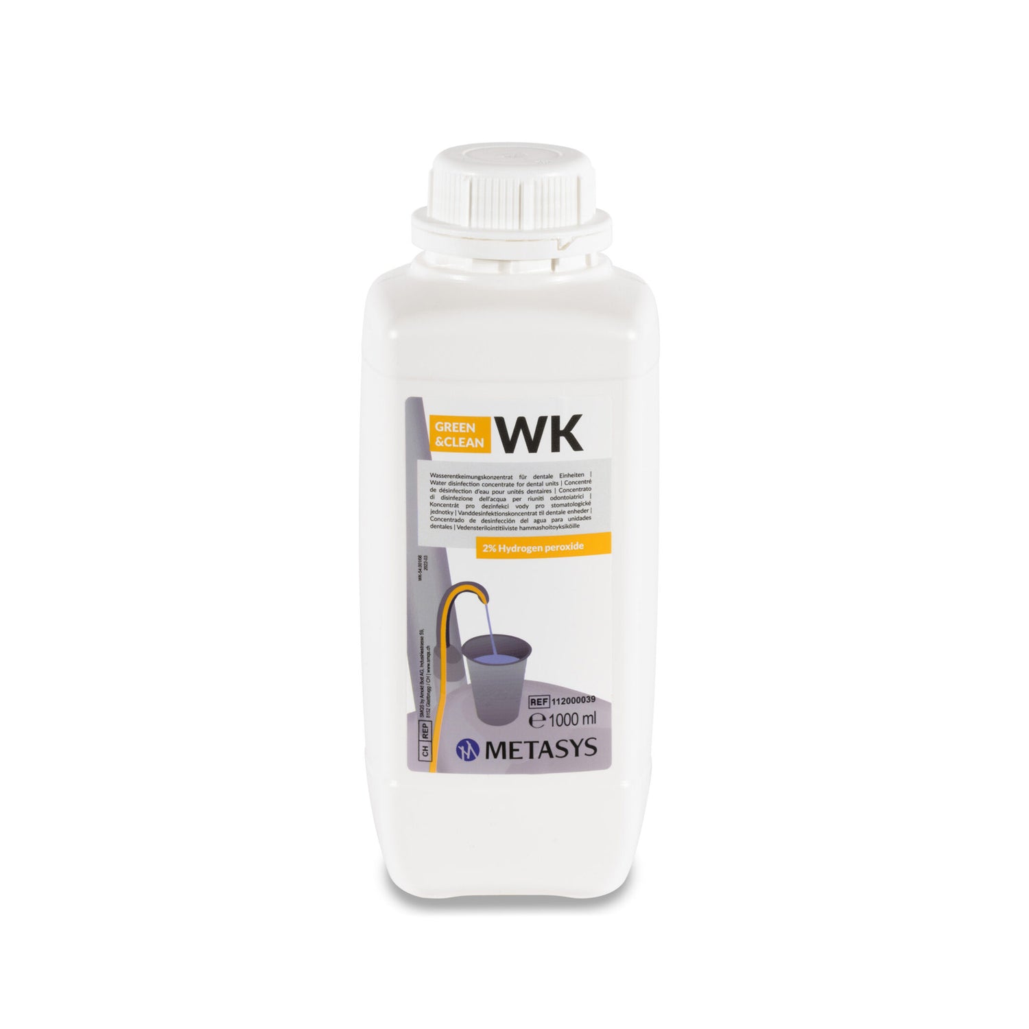 Medicom Metasys Green & Clean WK 1L/Bottle