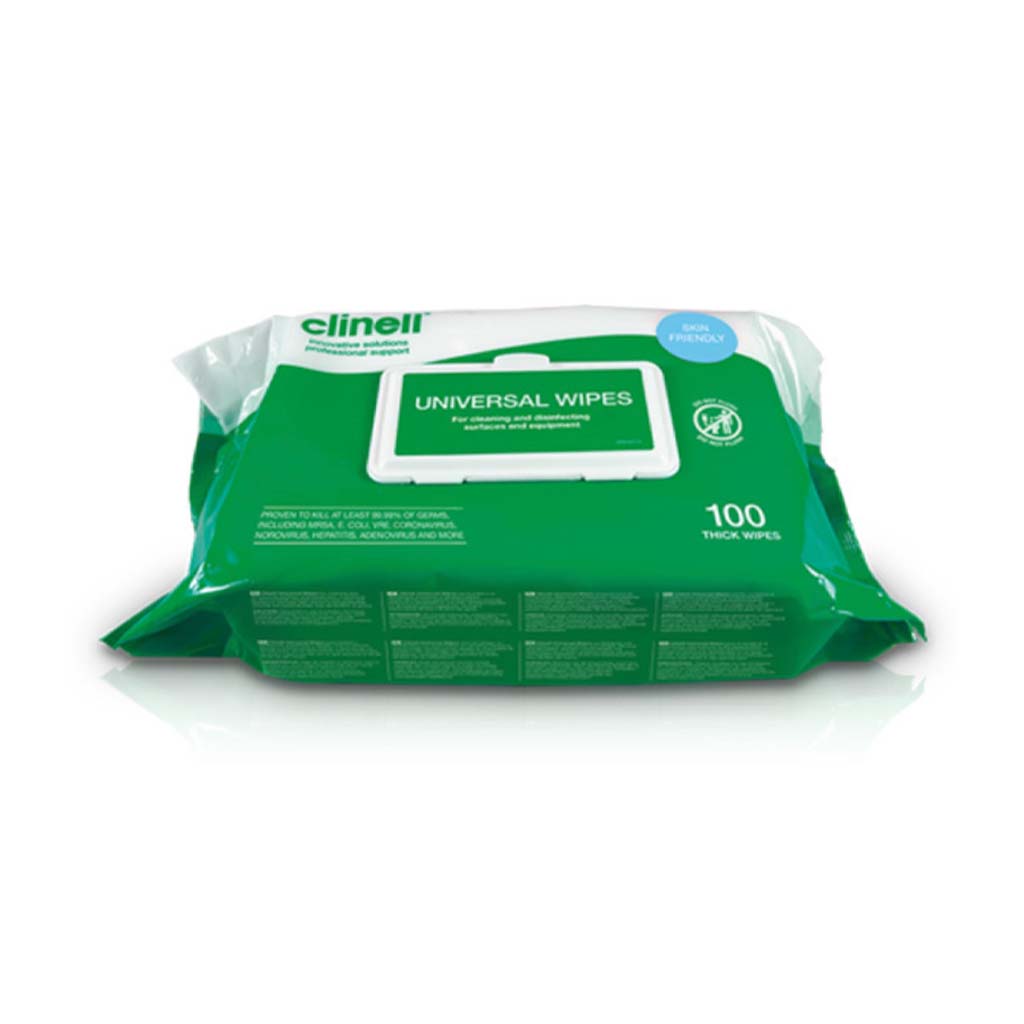 Medicom Clinell Universal Wipes BCW100 100&#39;s/bag