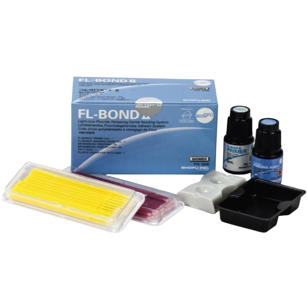 Shofu FL-BOND II Primer &amp; Bonding Agent 5mL Complete Set