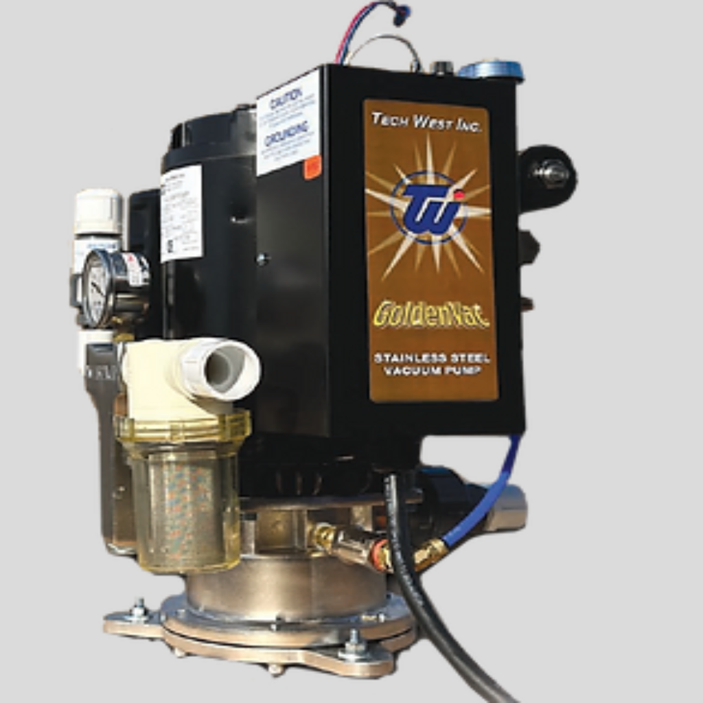 Tech West Stainless Steel Liquid Ring Vacuum Suction Pump 2HP Ea