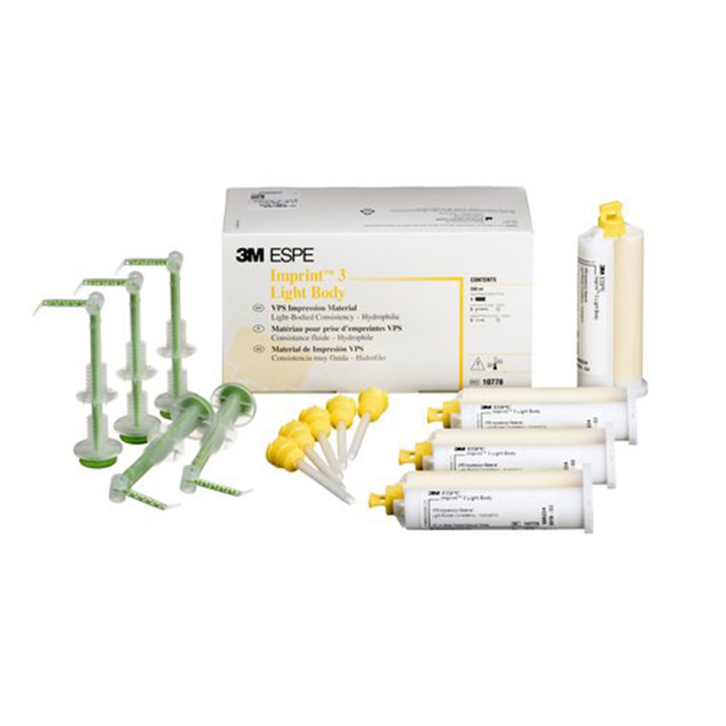 [3MQ2] 3M Imprint 3 Garant Light Body Refill 4 x 50ml
