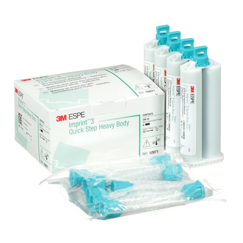 [3MQ2] 3M Imprint 3 Quick Garant Heavy Body Refill 4 x 50ml