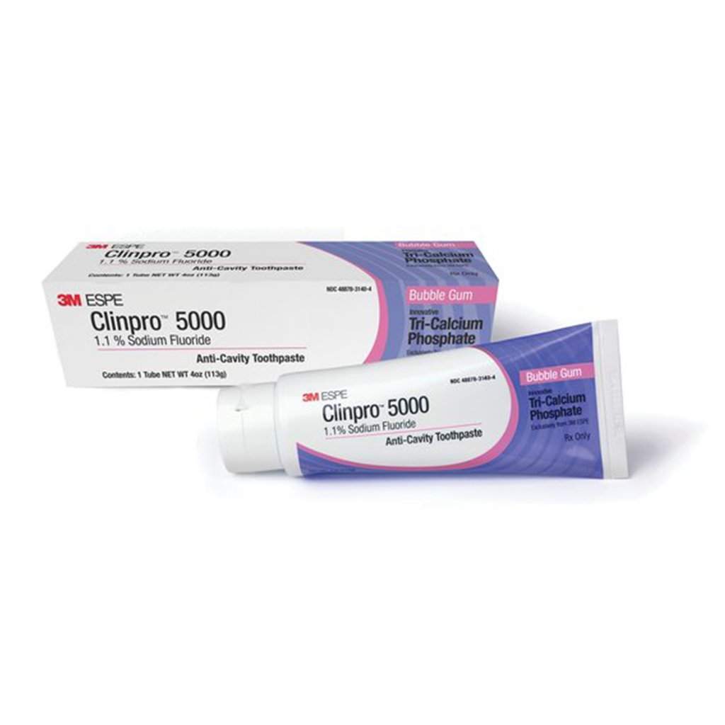 3M Clinpro 5000 1.1% 氟化鈉抗腔牙膏泡泡糖 113g/Tube