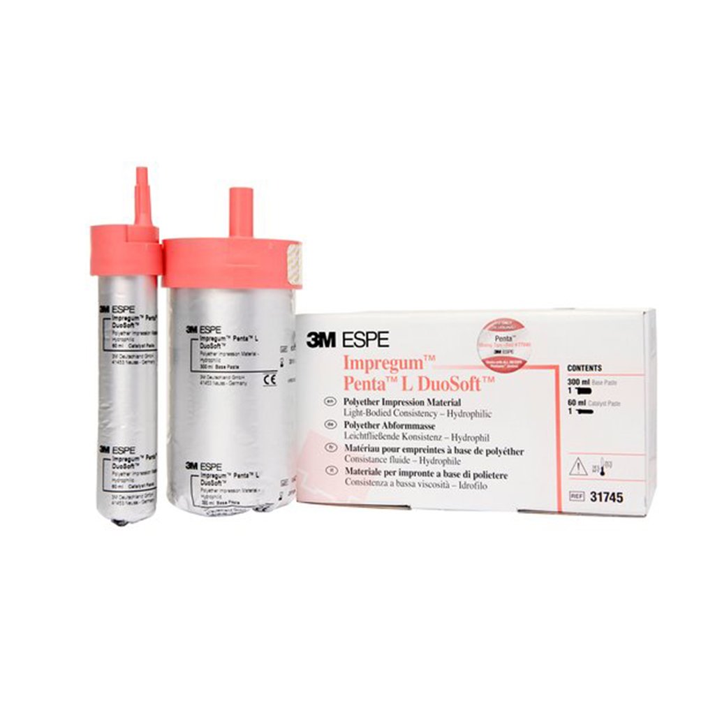 [3MQ2] 3M ESPE Impregum Penta DuoSoft Light Body Standard Pack 1 x Base Paste 300ml 1 x Catalyst 60ml