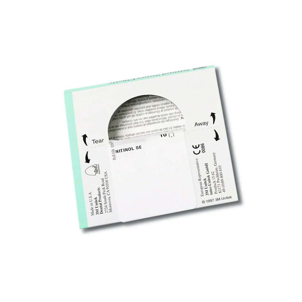 3M Nitinol Super-Elastic NiTi OrthoForm III Ovoid Archwire, Lower .016", 10 pcs/pack