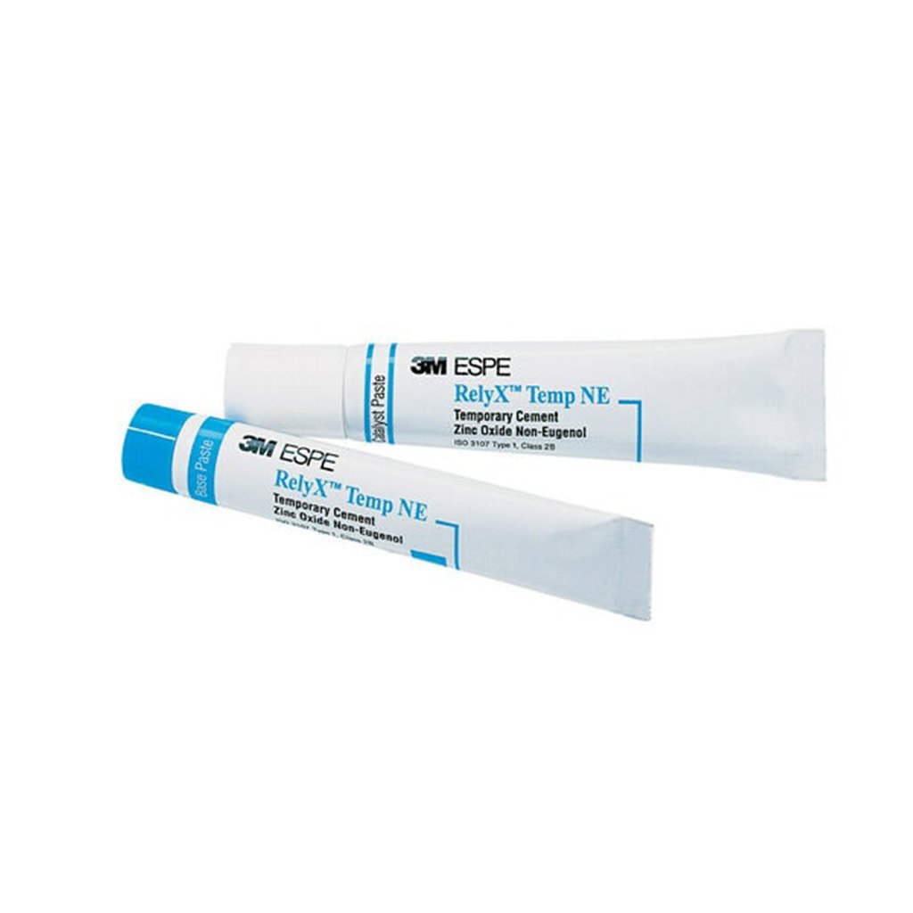 [3MQ3] 3M ESPE RelyX Temp NE Zinc Oxide Non-Eugenol Temporary Cement 1 x 30g Base Pate 1 x 13g Catalyst Pas