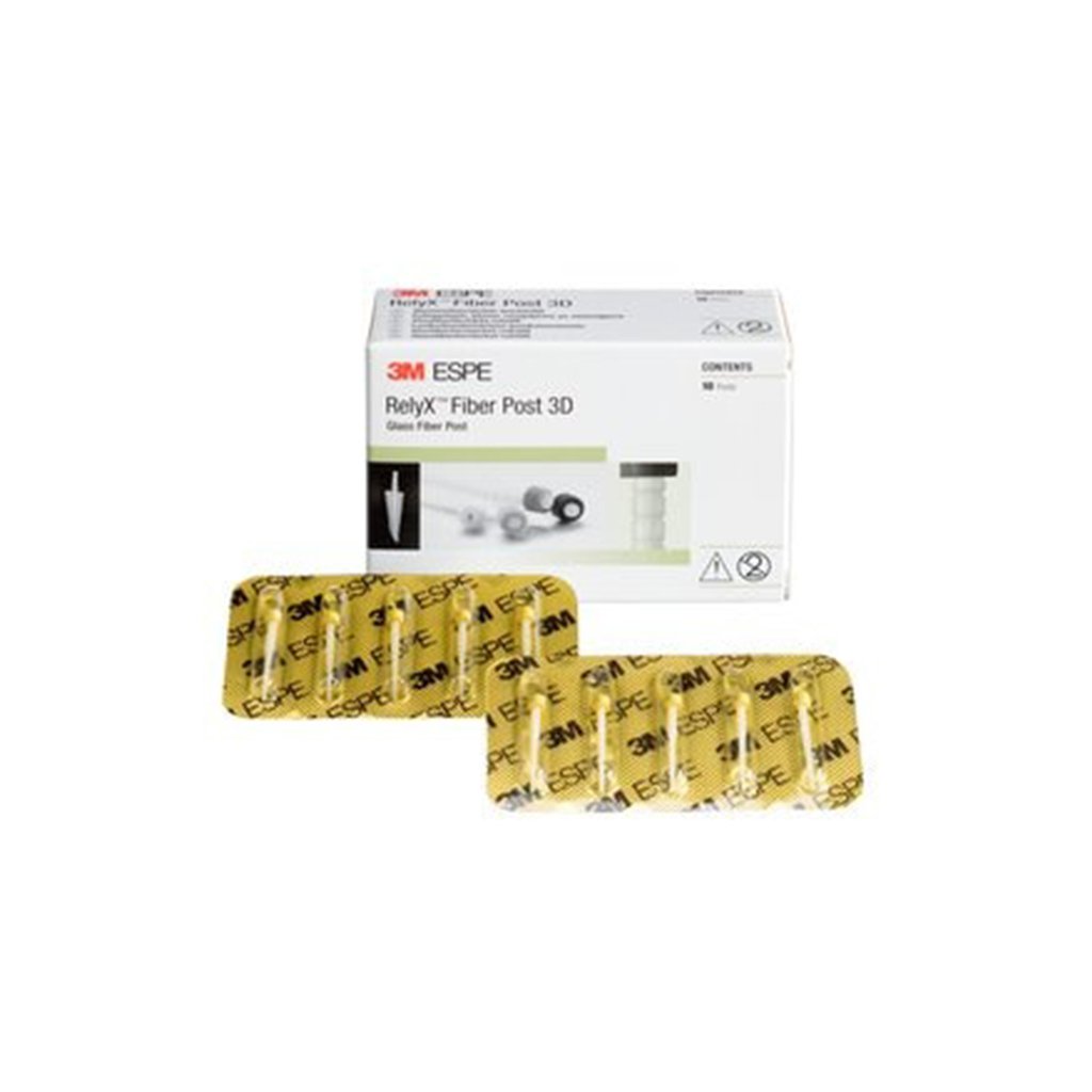 [Pre-Sale] [3MQ3] 3M ESPE RelyX Fiber Post 3D Glass Fiber Post 10's/Box