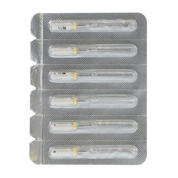 Maxima K-File Size 15 25 mm White Sterile 6/Pk