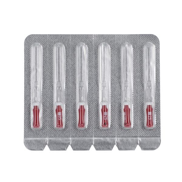 Maxima K-File Size 25 21 mm Red Sterile 6/Pk