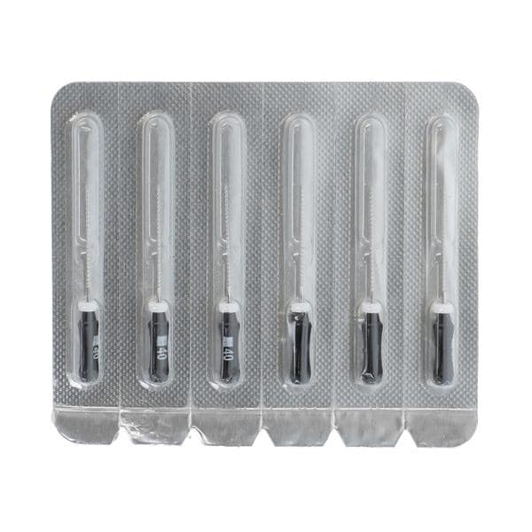 Maxima K-File Size 40 21 mm Black Sterile 6/Pk