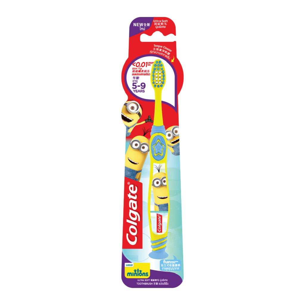 Colgate Minions Youth Toothbrush 5-9 Years 12's/Dozen
