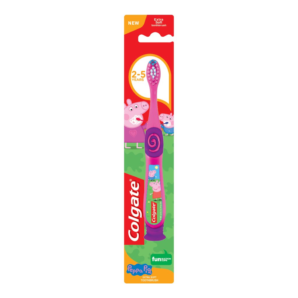 Colgate Peppa Pig Junior Toothbrush 2-5 Years 12's/Dozen