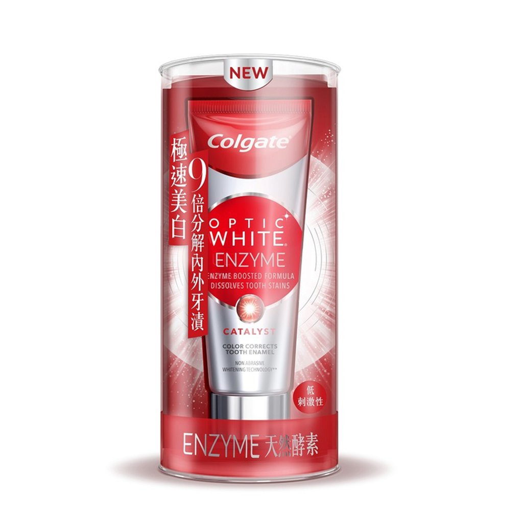 Colgate Optic White Ultimate Enzyme Catalyst Toothpaste 75ml 6's/Pack
