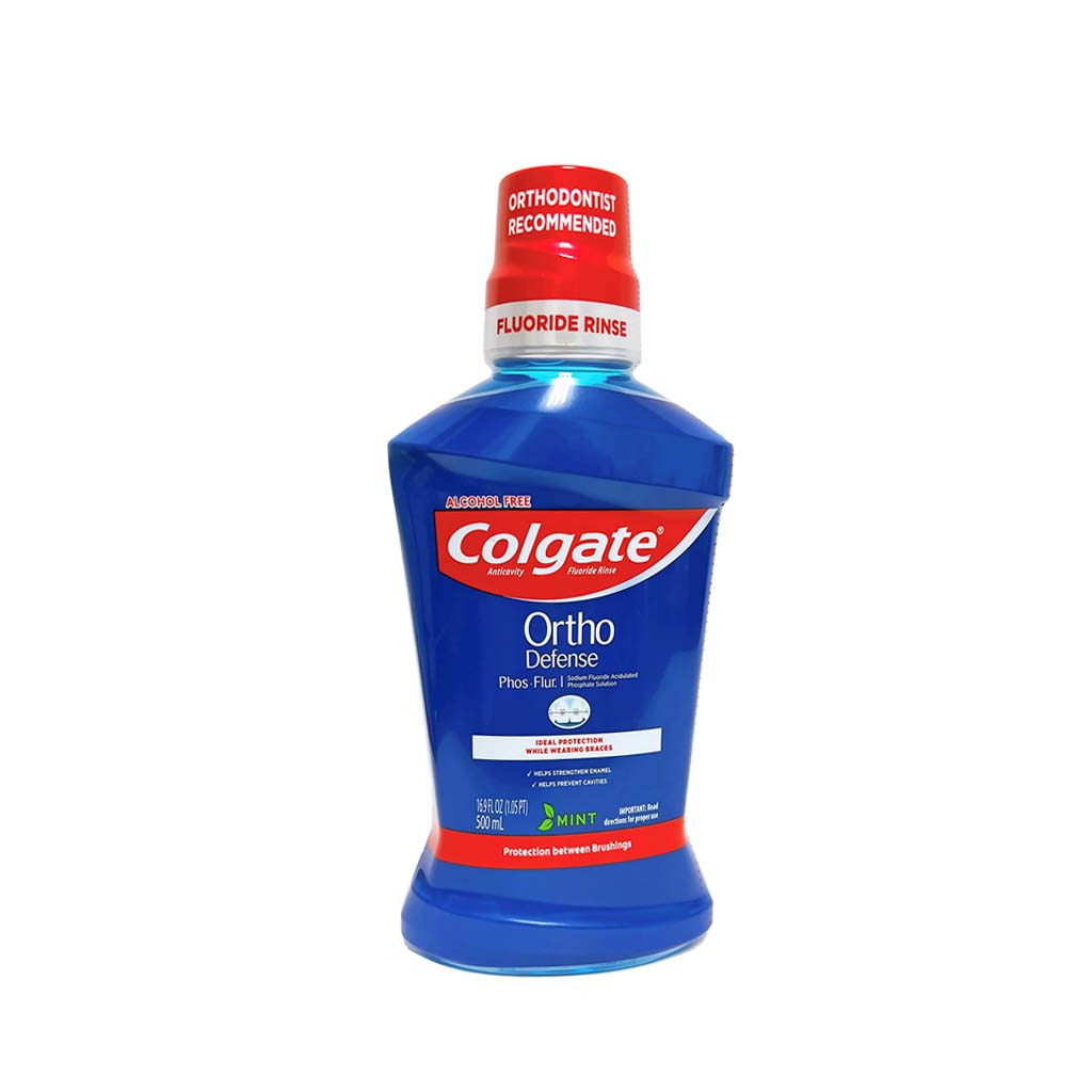 Colgate Phosflur Ortho Defense Mouthrinse 500ml 12Bottles/Case