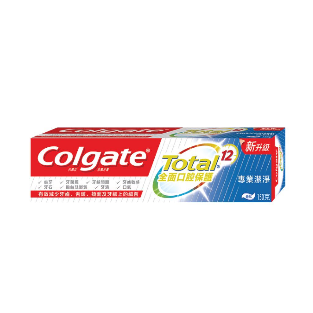 Colgate Total Professional Clean Toothpaste 150g 12's/Dozen