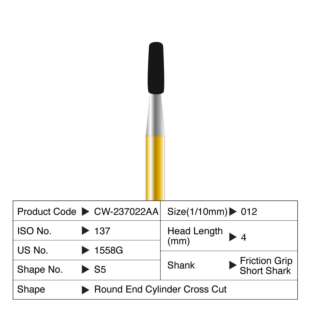 Coltene Diatech Speedstar S5 #012 Head Length 4mm FGSS 5/Pack