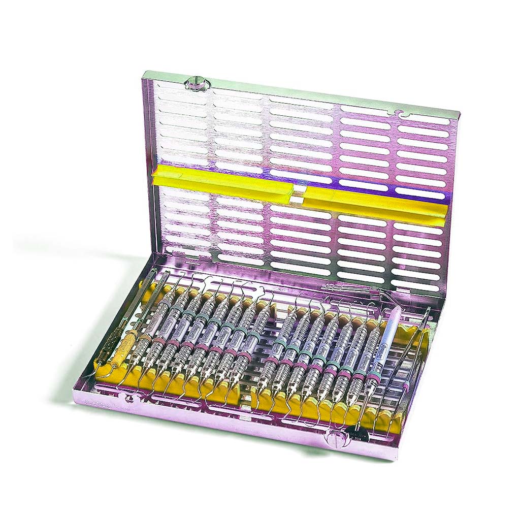 [Pre-Sale] Hu-Friedy Large Signature Series 20 Instrument Cassette Yellow Each