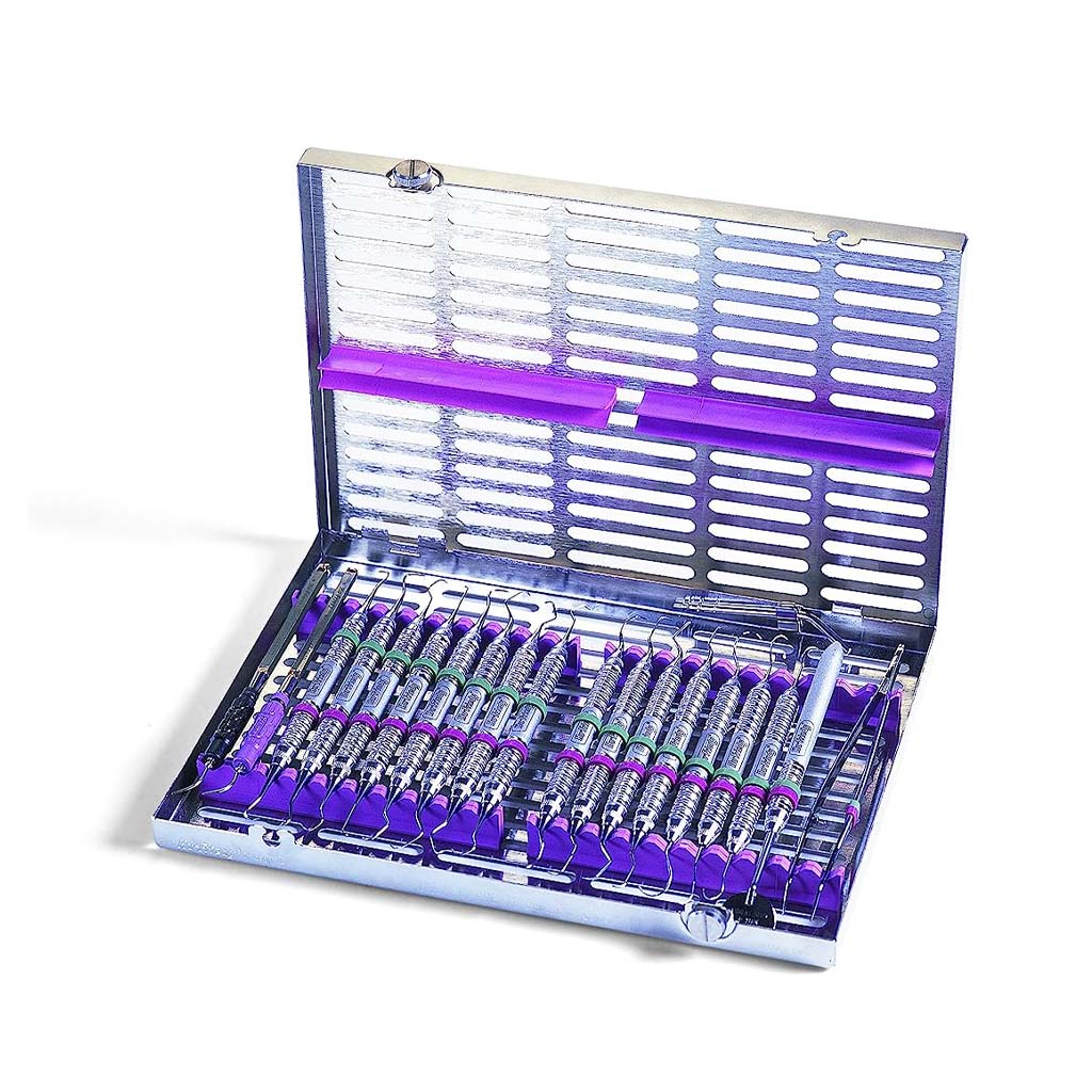 [Pre-Sale] Hu-Friedy Large Signature Series 20 Instrument Cassette Lavender Each