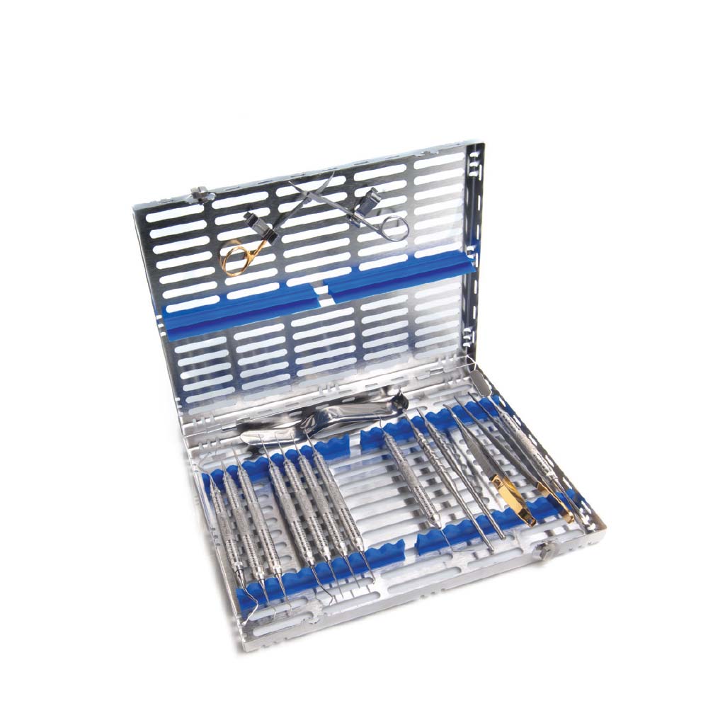 [Pre-Sale] Hu-Friedy Large Signature Series 20 Instrument Cassette Blue Each