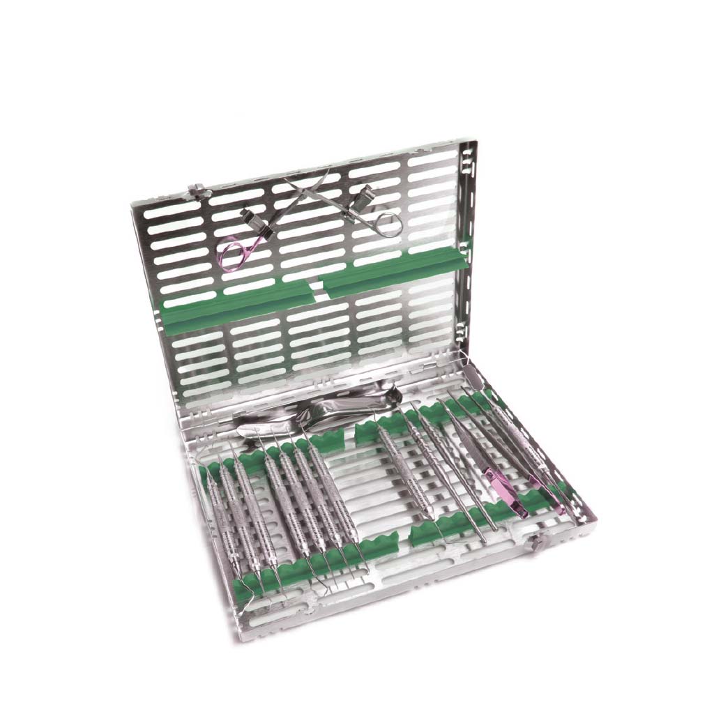 [Pre-Sale] Hu-Friedy Large Signature Series 20 Instrument Cassette Green Each