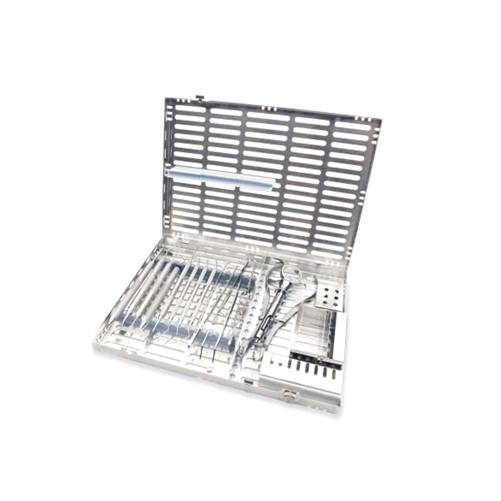 [Pre-Sale] Hu-Friedy Signature Series Signa-Stat 12 Instrument Cassette with Accessory Area White Each
