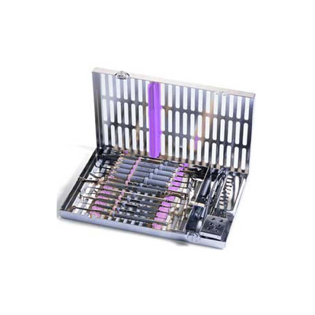 [Pre-Sale] Hu-Friedy Signature Series Signa-Stat 12 Instrument Cassette with Accessory Area Laven Each