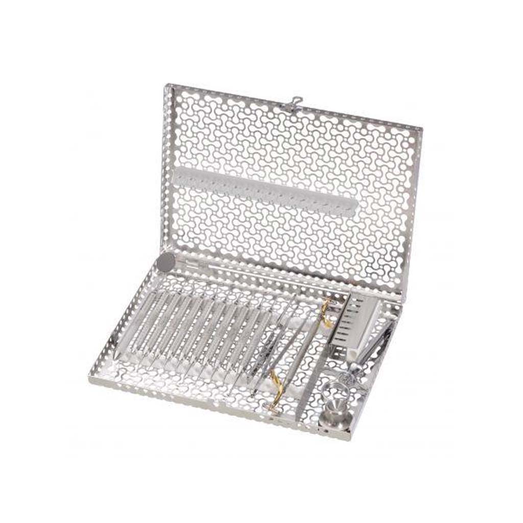 [Pre-Sale] Hu-Friedy Large Infinity Series 16 Instrument Q Cassette with Accessory Area Gray Each