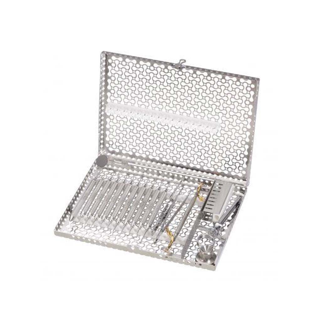 [Pre-Sale] Hu-Friedy Large Infinity Series 16 Instrument Q Cassette with Accessory Area White Each