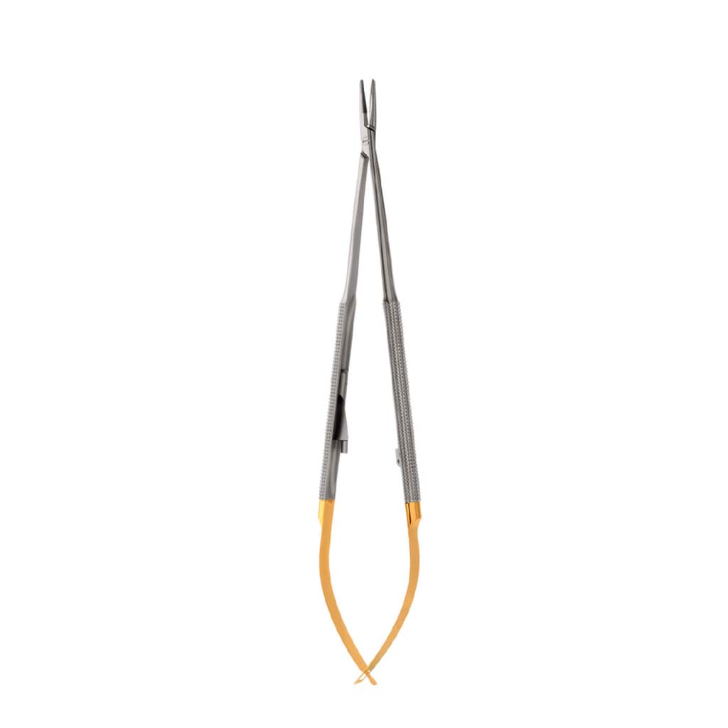[Pre-Sale] Hu-Friedy Cortellini Straight Castroviejo Perma Sharp Needle Holder 18 cm (7") Each
