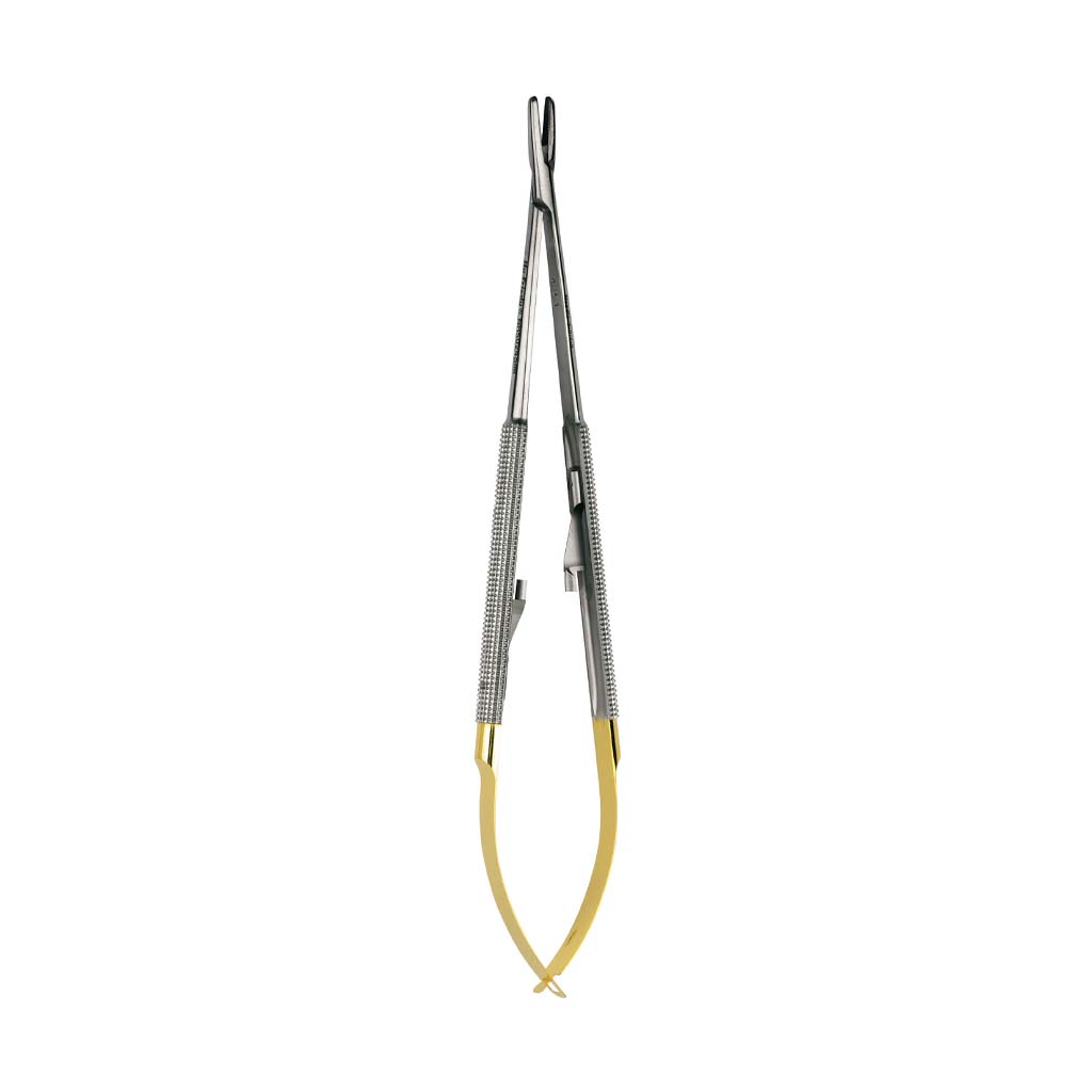 [Pre-Sale] Hu-Friedy Simion Straight Castroviejo Perma Sharp™ Needle Holder, 18 cm (7") Each