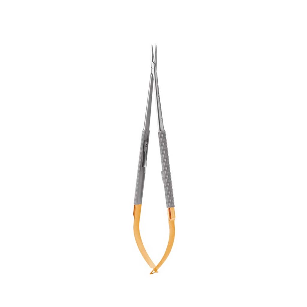 [Pre-Sale] Hu-Friedy Micro Straight Castro Needle Holder Diamond Dusted 18 cm (7") Each