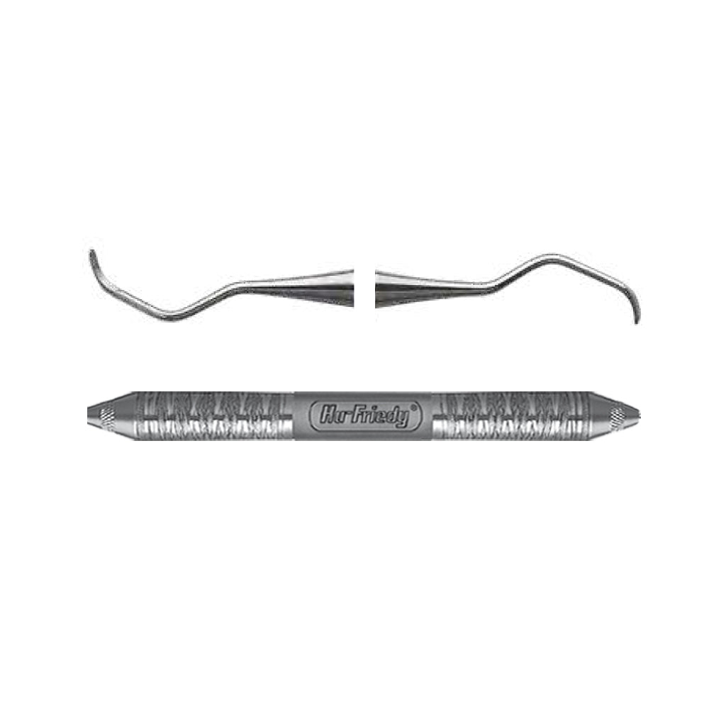 Hu-Fridey 4R/4L Columbia University Curette #6 Satin Steel Each