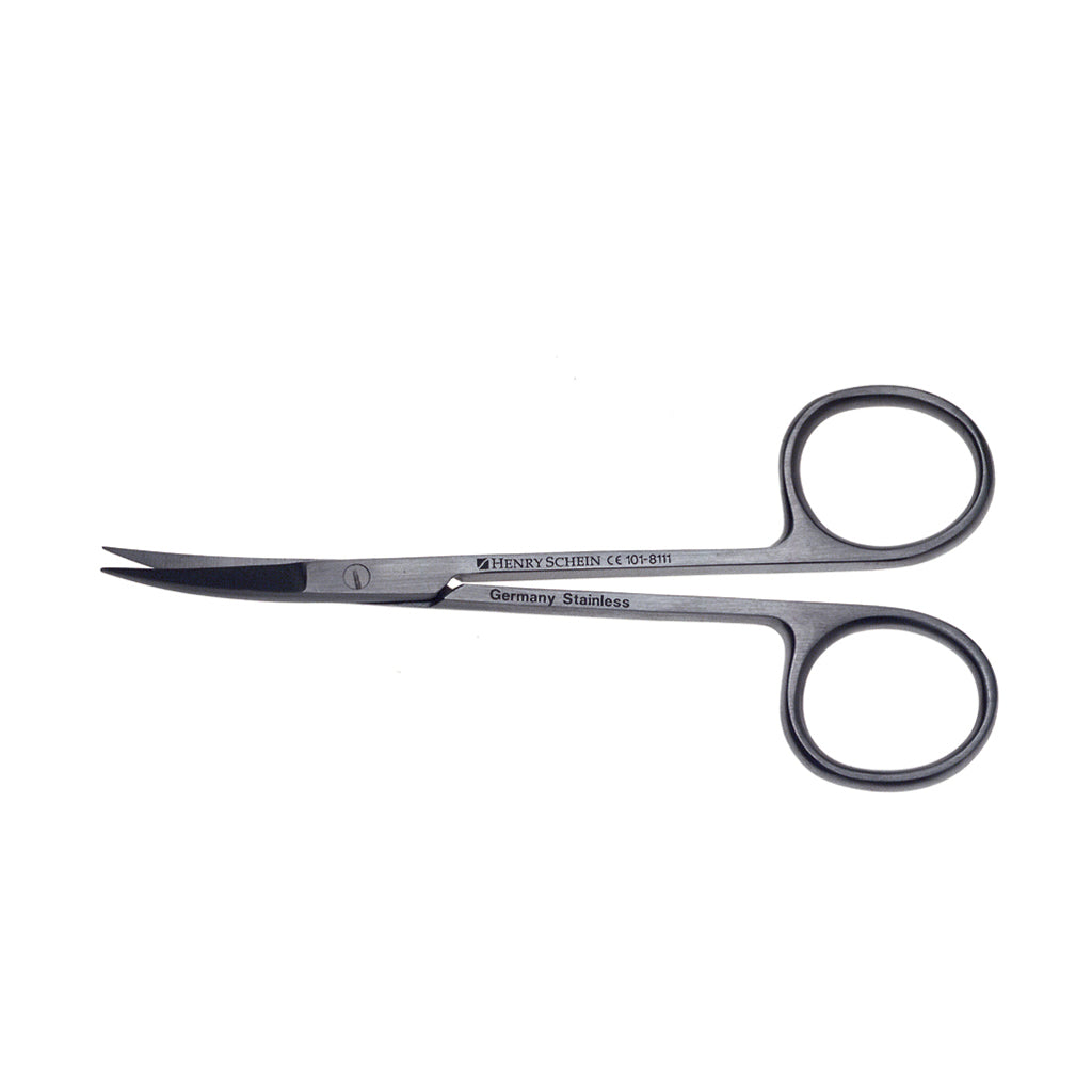 HS Iris Scissors 4" Curved Stiainless Steel Each