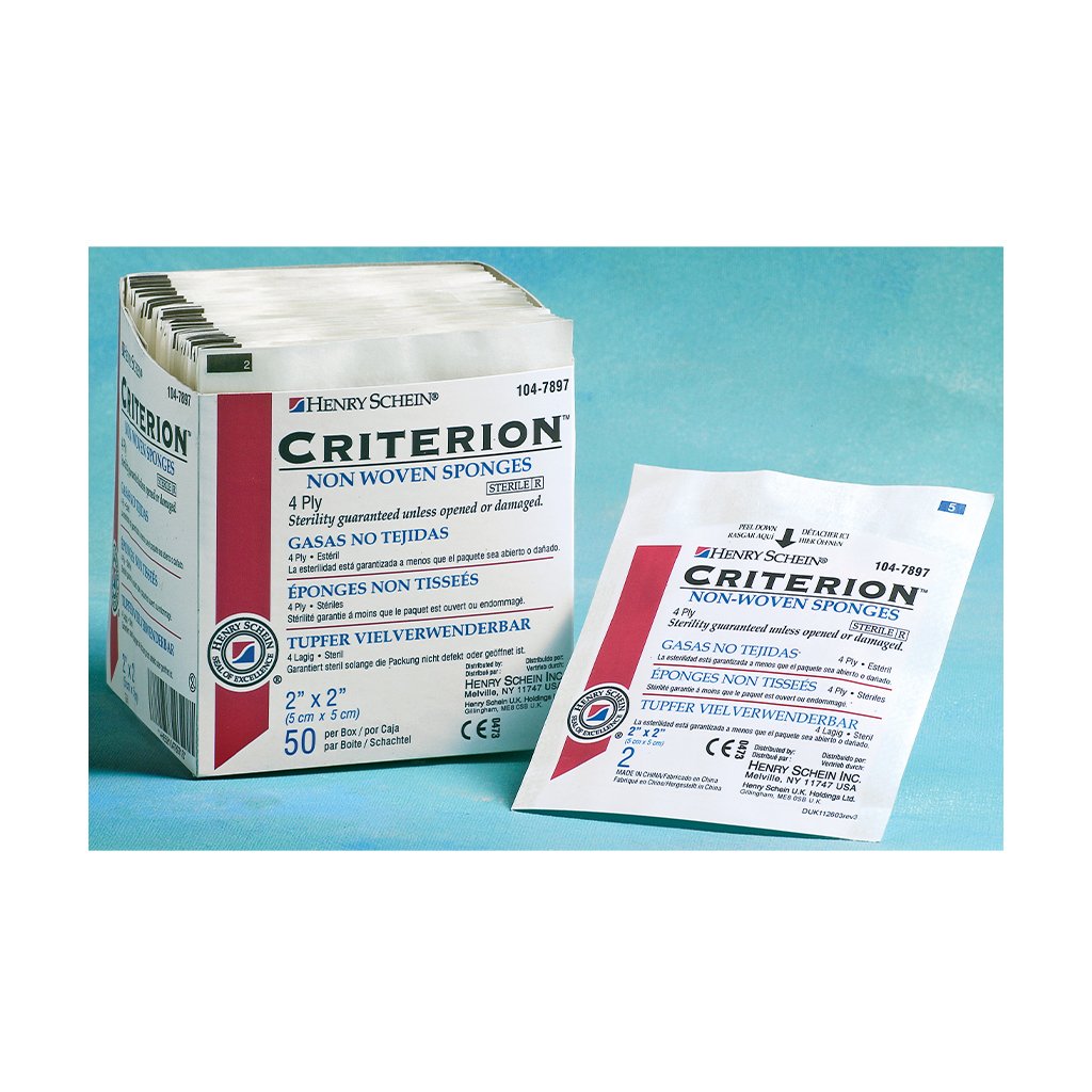 HS Sponge Non-Woven Criterion Rayon/Polyester Blend Sterile