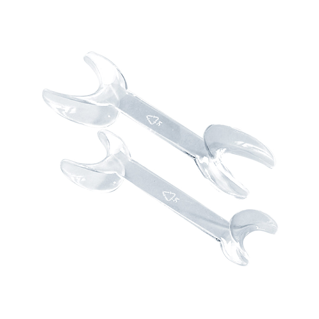 HS Cheek Retractor Double End 5.75" Small Plastic 2/Pack