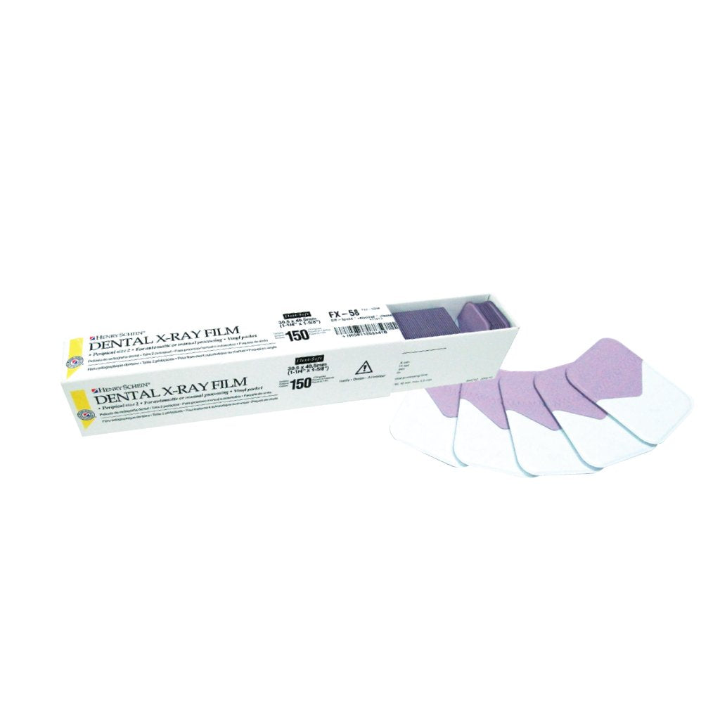 HS X-Ray Film FX-58 Size 2 F Speed 150/Box