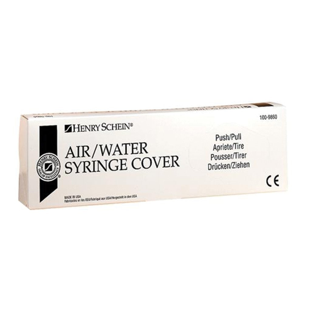 HS Syringe Cover Clear For Air / Water Syringe 2.5" X 10" 500/Box