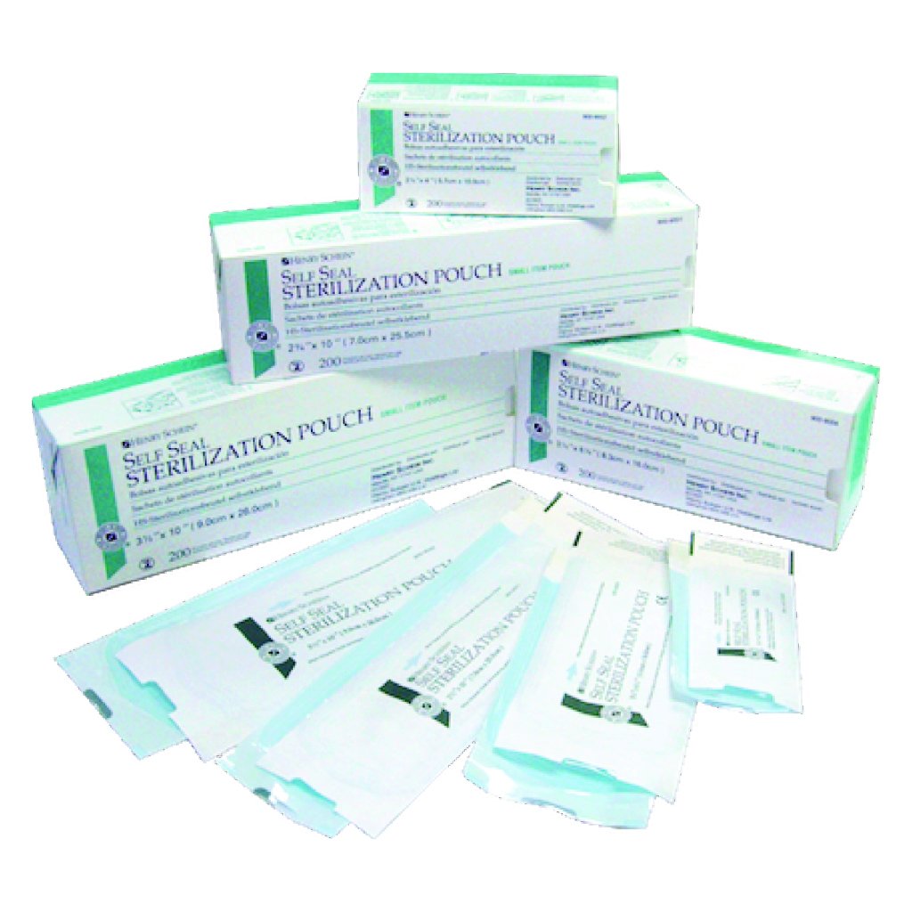 HS Self Seal Sterilization Pouch 2.75 x 10&quot; 200/Box
